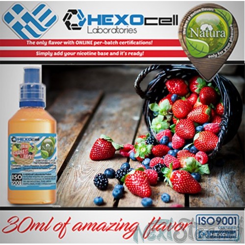 mix shake vape - natura 30/60 ml forest berriez